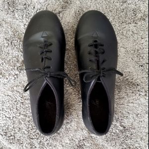 Girls Black Tap Shoes